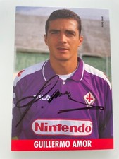 Guillermo AMOR seltene AC FIORENTINA Autogrammkarte signiert ! ESPANA EM WM comprar usado  Enviando para Brazil