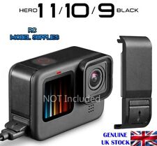 GoPro HERO 9/10/11/12 estojo de bateria tampa lateral flip porta de poeira de carregamento, usado comprar usado  Enviando para Brazil