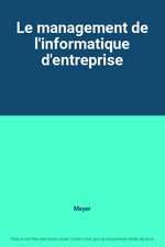 Management informatique entrep d'occasion  France