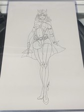 Jamie Tyndall esboço arte caçadora original comprar usado  Enviando para Brazil