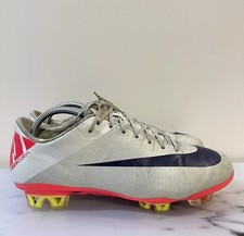 Używany, Szare buty piłkarskie Nike Mercurial Superfly II FG do piłki nożnej US8 UK7 EUR41 Włochy na sprzedaż  PL
