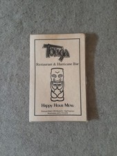 Vintage drink menu for sale  Cambridge