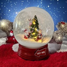 Led schneekugel musik gebraucht kaufen  Bad Nenndorf