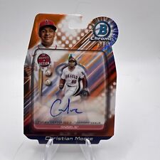 Cabide 2024 Bowman Chrome Draft Christian Moore autografado 25/25 Angels 🔥🔥🔥 comprar usado  Enviando para Brazil