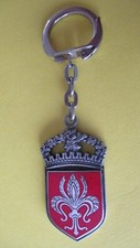 Porte clé émaillé d'occasion  Calonne-Ricouart
