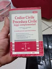Codice civile procedura usato  Pontecagnano Faiano