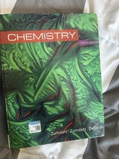 Chemistry hardcover zumdahl for sale  Winthrop