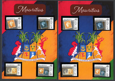 Souvenirkarten mauritius rote gebraucht kaufen  Deutschland
