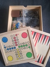 Spielesammlung holz gesellscha gebraucht kaufen  Varel