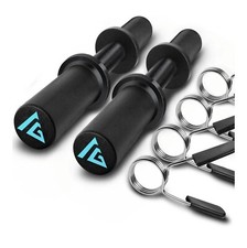 Cabo de haltere olímpico 16", barra de haltere para placas de peso olímpico de 2 polegadas comprar usado  Enviando para Brazil