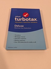 Intuit turbotax deluxe for sale  Tucson