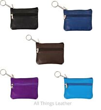 Leather coin pouch for sale  ROMFORD