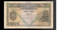 Lebanon 1939 livres d'occasion  Expédié en Belgium