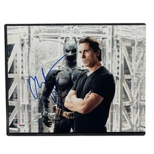 Foto autografada 11x14 assinada por Christian Bale Batman The Dark Knight PSA/DNA comprar usado  Enviando para Brazil
