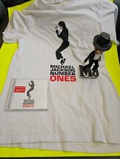 Jackson, Michael Fan Pack:1 Number Ones CD,1 Rare Shirt,&1~2009 Mis Figr Bobble  comprar usado  Enviando para Brazil
