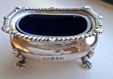 Hallmarked silver oval for sale  BANBURY