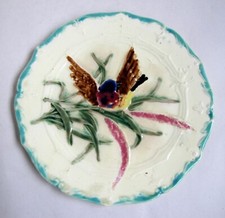 Assiette oiseau barbotine d'occasion  Colmar