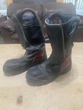 Botas masculinas Fire-Dex 2018 12 largas de couro estrutural combate a incêndios biqueira de aço comprar usado  Enviando para Brazil