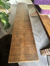 Solid oak dining for sale  LEIGH-ON-SEA