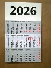Monats wandkalender 2026 gebraucht kaufen  Heddesheim