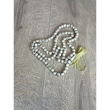 White blue mala for sale  WELLINGBOROUGH