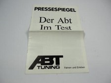Abt tuning prospekt gebraucht kaufen  Merseburg