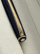 Penna montblanc blu usato  Italia