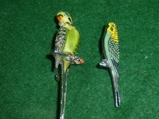 Vintage budgerigar badges for sale  PAIGNTON