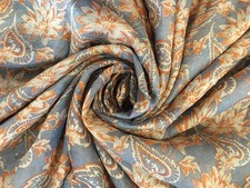 Tecido de seda pura por jarda para fazer vestido colagem de pano material vintage PSF1854 comprar usado  Enviando para Brazil