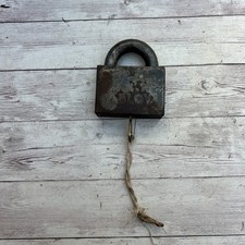 Vintage abloy vorhängeschloss gebraucht kaufen  Versand nach Germany