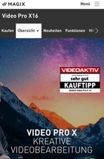 Magix video pro gebraucht kaufen  Dinslaken