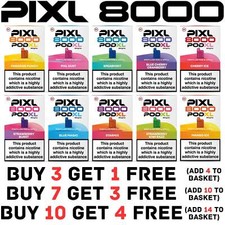 Pixl 8000 vape for sale  BIRMINGHAM