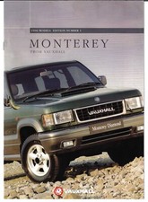 Vauxhall monterey 1995 for sale  UK
