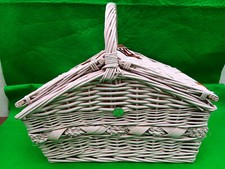 Wicker storage hamper for sale  BRADFORD