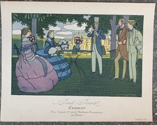 Lithographie originale paul d'occasion  Paris IX