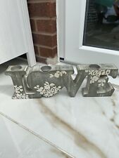 Wooden love letters for sale  SUTTON COLDFIELD