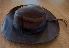 Leather cowboy australian for sale  KETTERING