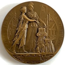 Médaille bronze caisse d'occasion  Colmar