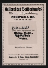 Neuwied werbung 1925 gebraucht kaufen  Leipzig