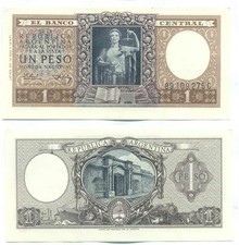 NOTA ARGENTINA 1 PESO (1956) SUFIXO GARCIA REAL C B# 1915a P 263b AXF comprar usado  Enviando para Brazil