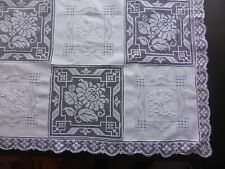 Nappe coton blanc d'occasion  Chinon