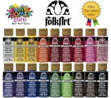 Folkart matte acrylic for sale  WINCANTON