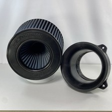 Filtro de ar Injen X-1045-BB SuperNano web com pilha de velocidade universal 3,5" usado comprar usado  Enviando para Brazil