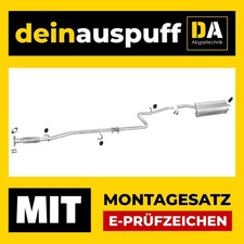 Auspuffanlage fiat doblo gebraucht kaufen  Görlitz-Umland