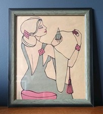 Framed 1920s style for sale  DONCASTER
