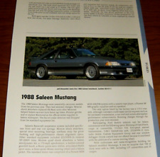 1988 saleen mustang for sale  Melvindale