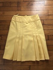 Jupe plissée jaune d'occasion  Paris XX