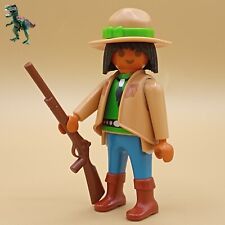 Playmobil-figura-rastreador indio-guerrero nativo americano-explorador-3811 comprar usado  Enviando para Brazil