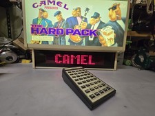 Usado, Cigarro vintage Joe camelo LED placa digital acende tenda para festas em movimento e controle remoto comprar usado Usado, Cigarro vintage Joe camelo LED placa digital acende tenda para festas em movimento e controle remoto comprar usado  Enviando para Brazil