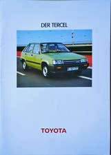 Toyota tercel autoprospekt gebraucht kaufen  Röthenbach a.d.Pegnitz